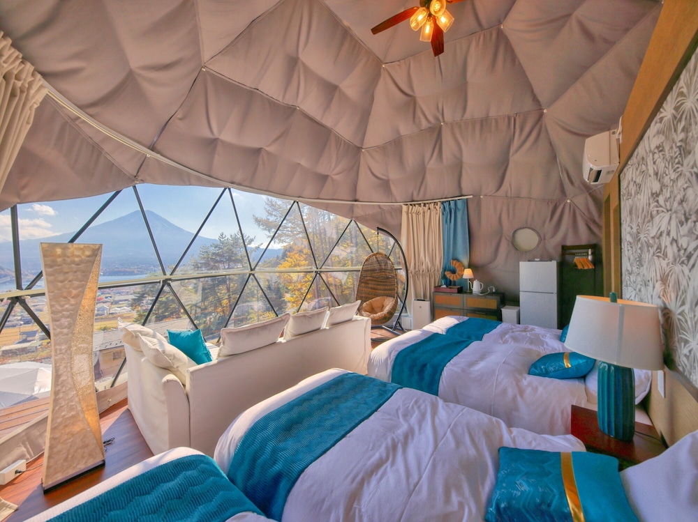 ラグジュアリー テント マウンテンビュー 部屋からの景観0 | 嶺乃華 Mt.Fuji Glamping Terrace MINENOHANA