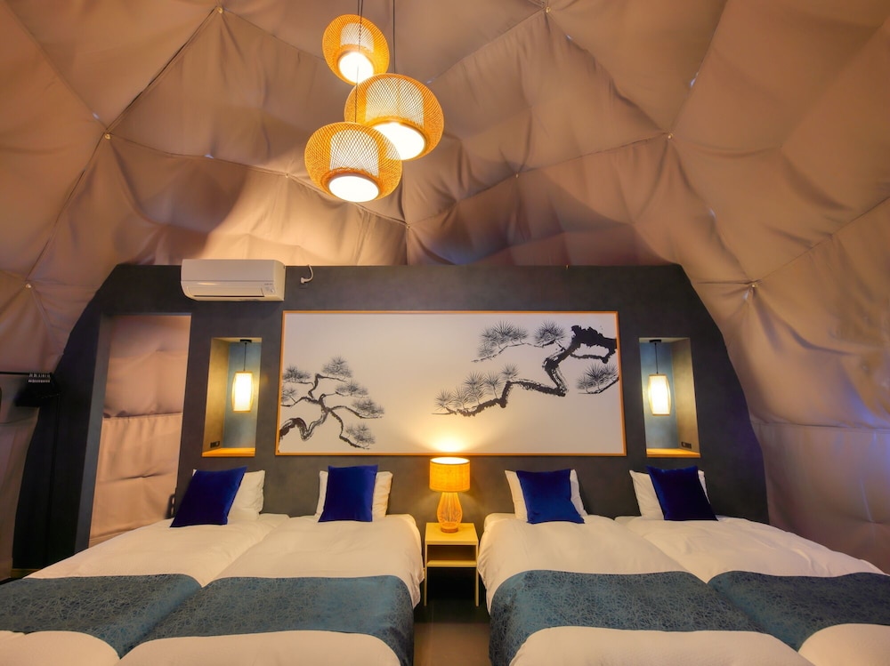 デラックス テント マウンテンビュー 客室6 | 嶺乃華 Mt.Fuji Glamping Terrace MINENOHANA