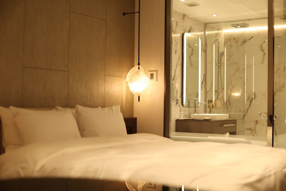 ベーシック ダブルルーム 1 ベッドルーム 禁煙 客室5 | ATAGO HOTEL