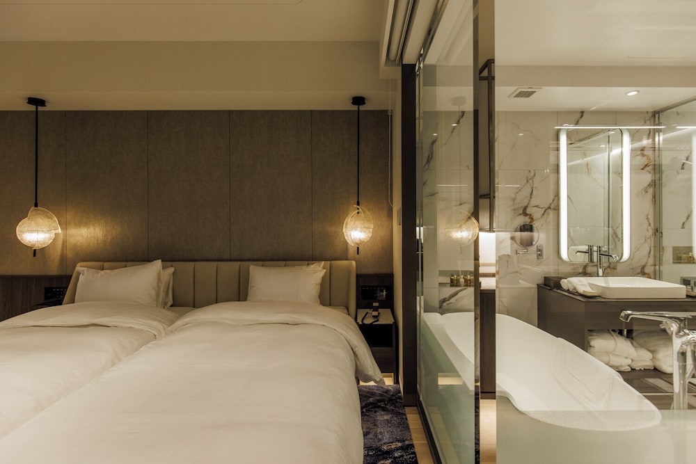 ベーシック ツインルーム 禁煙 シティビュー 客室1 | ATAGO HOTEL