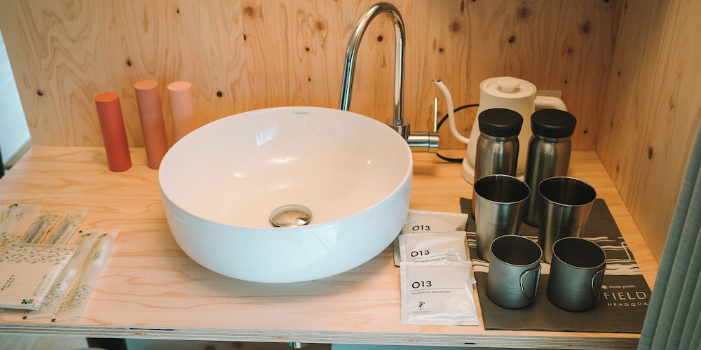 モバイルハウス「住箱」ダブル 禁煙 バスルーム0 | Snow Peak FIELD SUITE SPA HEADQUARTERS