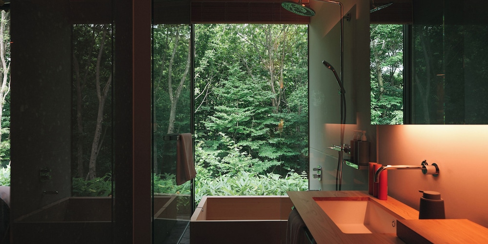 ジュニアスイート「Forest」ダブル 禁煙 バスルーム0 | Snow Peak FIELD SUITE SPA HEADQUARTERS