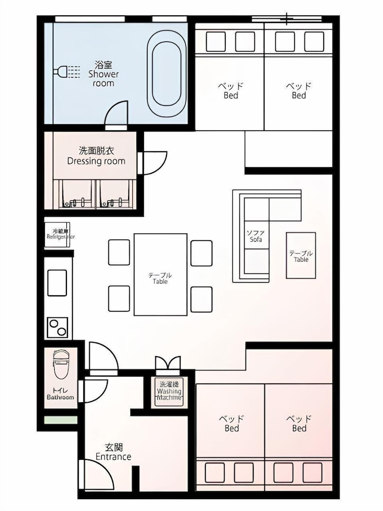 ファミリー スイート 客室5 | ホテル ナインステイツ唐津