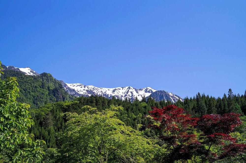 和室10帖 4人部屋 トイレ付き 禁煙 北アルプス一望 客室2 | 旅館 焼乃湯