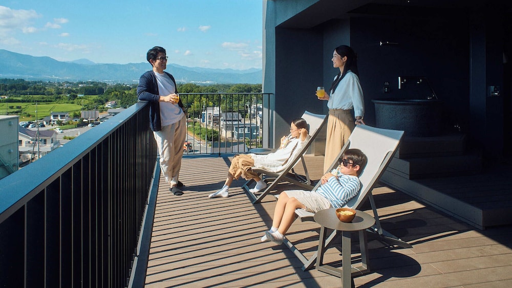 サウナ スイート 富士山ビュー 禁煙 テラス / パティオ0 | edit x seven 富士御殿場