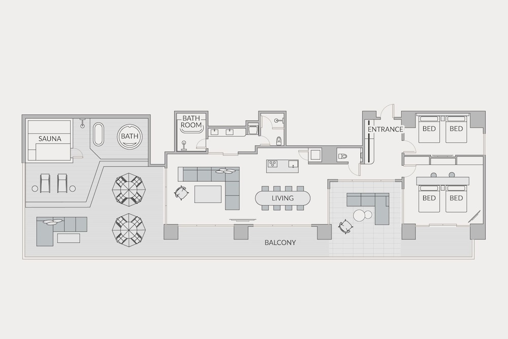 ペントハウス 富士山ビュー 禁煙 客室0 | edit x seven 富士御殿場