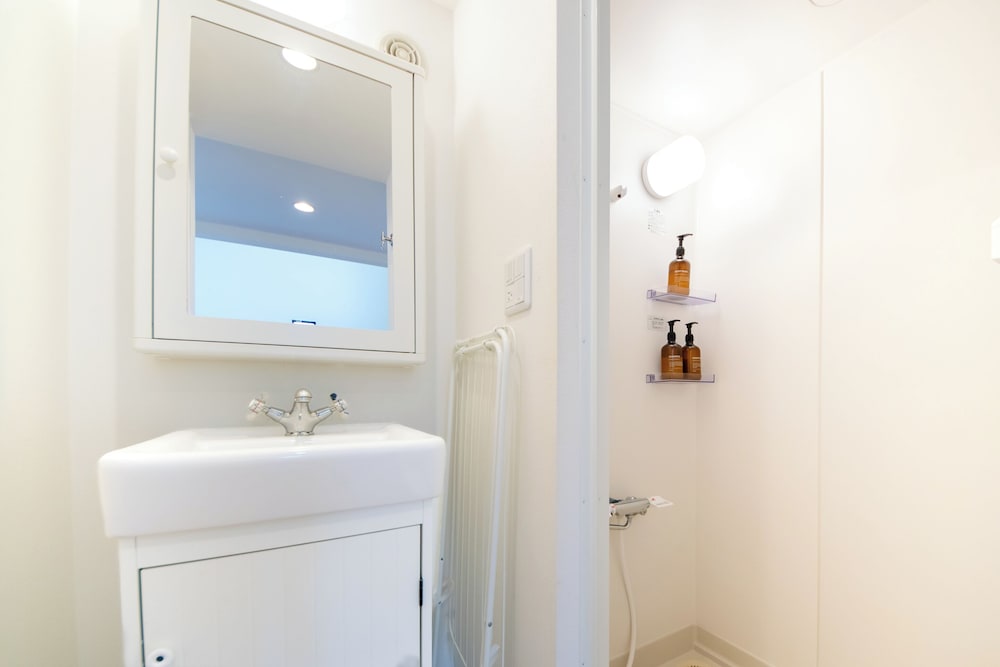 ダブルルーム 禁煙 バスルーム2 | アパートメント三条