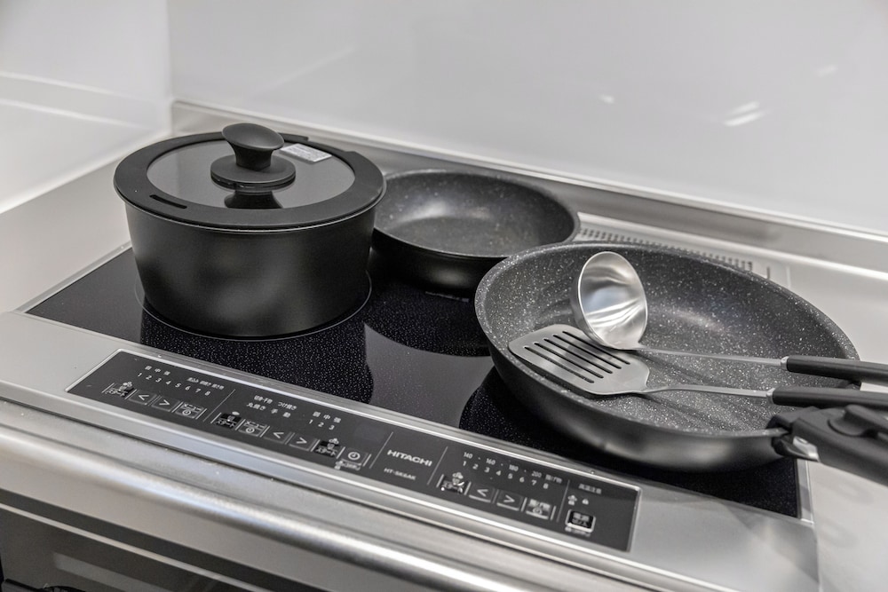 エグゼクティブ アパートメント シティビュー 専用キッチン4 | クレスト天満 - セルフチェックインのみ
