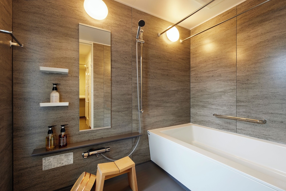 プレミアム アパートメント 2 ベッドルーム サウナ バスルーム0 | Minn 北広島 Station East