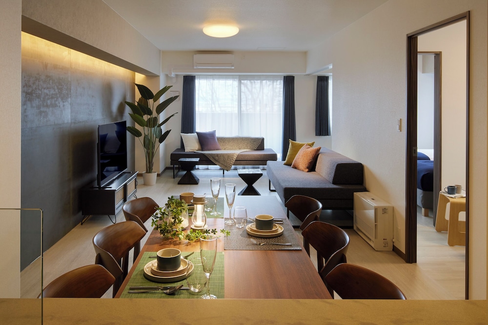 プレミアム アパートメント 2 ベッドルーム サウナ | Minn 北広島 Station East