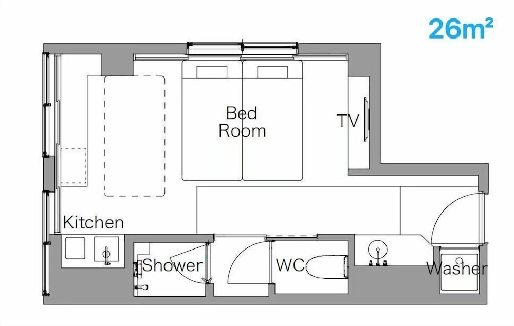 コンフォート トリプルルーム 客室2 | MKG HOTEL Asakusa