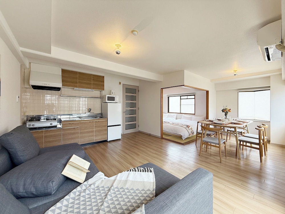 デラックス アパートメント リビング エリア0 | Residence Yu