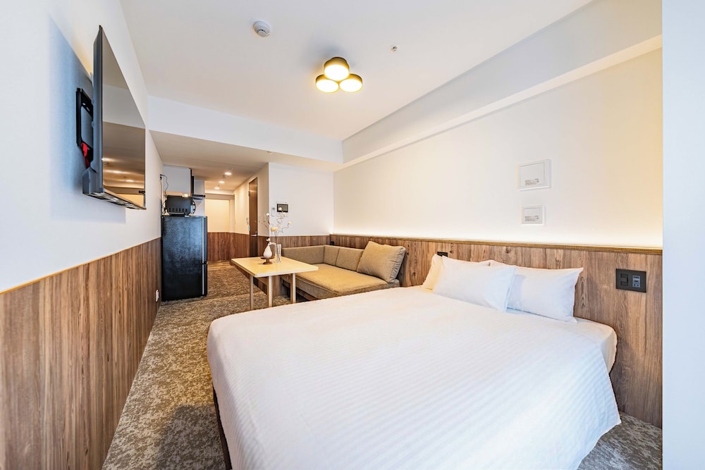 スタンダード ダブルルーム ダブルベッド 1 台 禁煙 バルコニー | Apartment Hotel 11 Osaka Dome