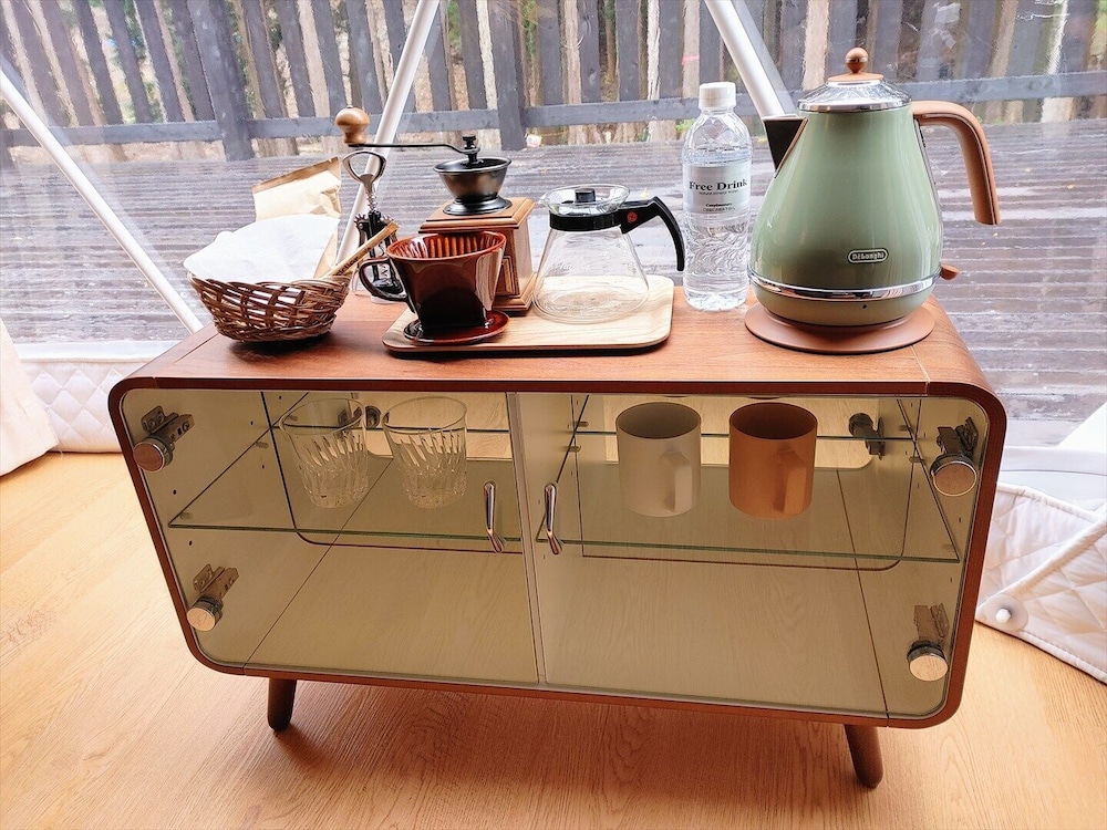 コンフォート ツインルーム 禁煙 マウンテンビュー コーヒー / コーヒーメーカー0 | 奏の森リゾート　フォレストグランピング