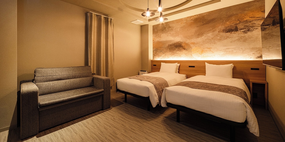 デラックス ツインルーム 客室1 | Hotel Espasion Pontocho