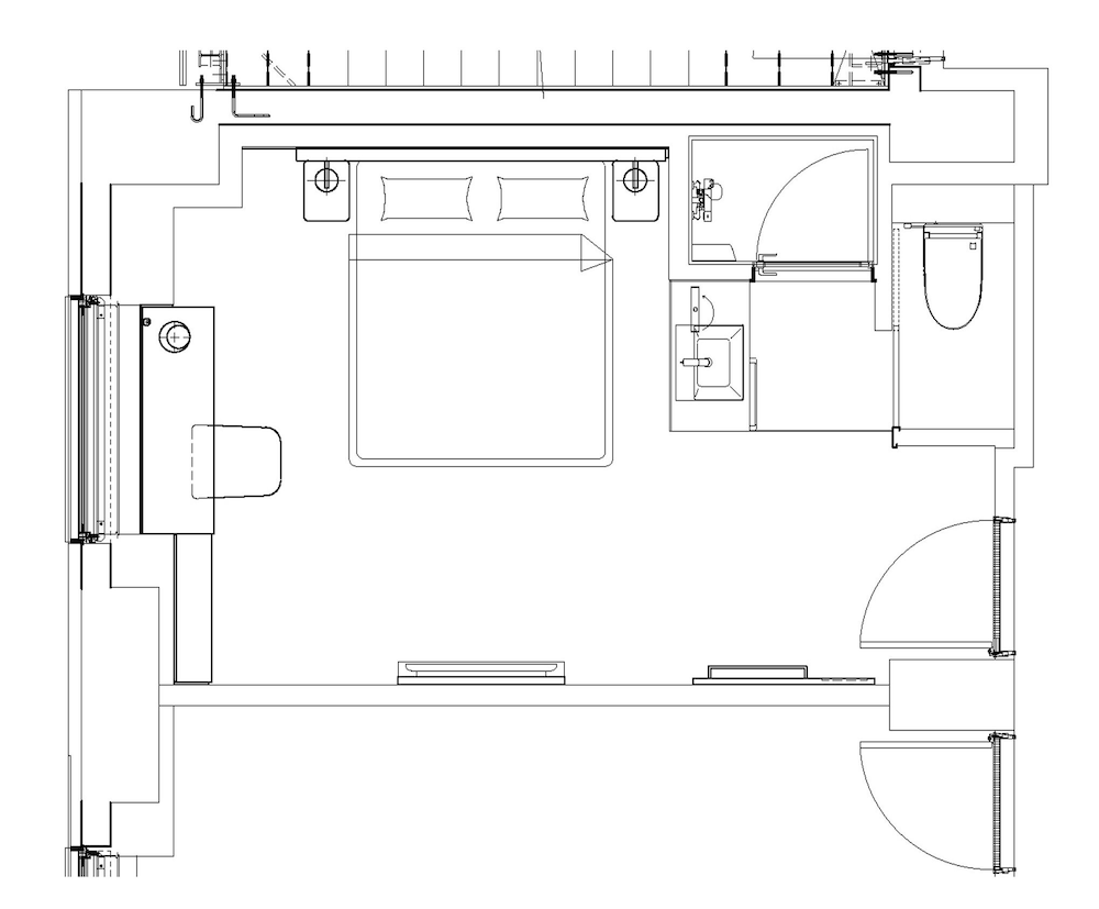 スーペリア ダブルルーム 禁煙 バスルーム0 | 小樽グランベルホテル