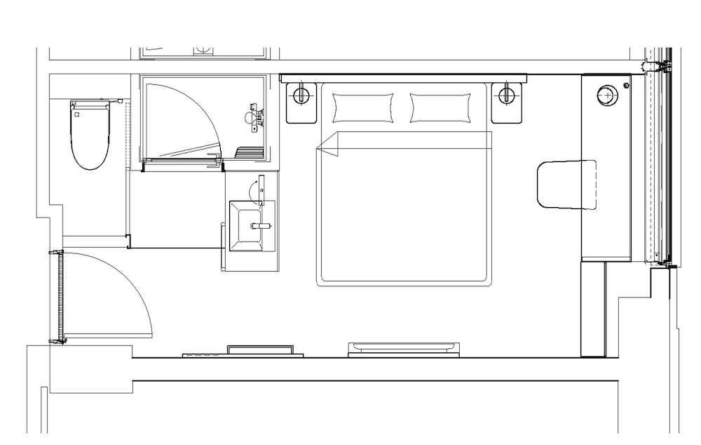 ハリウッドツイン 禁煙 バスルーム0 | 小樽グランベルホテル