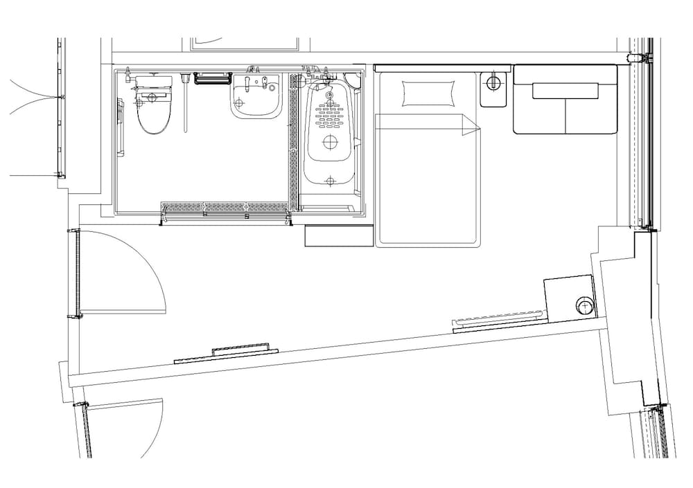 ユニバーサル 禁煙 バスルーム0 | 小樽グランベルホテル
