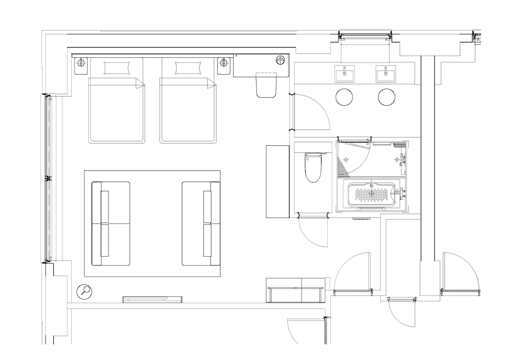 コーナースイート 禁煙 バスルーム0 | 小樽グランベルホテル