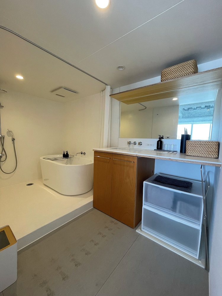 部屋番号314 プレミア アパートメント 禁煙 シティビュー バスルーム0 | まえばしガレリア