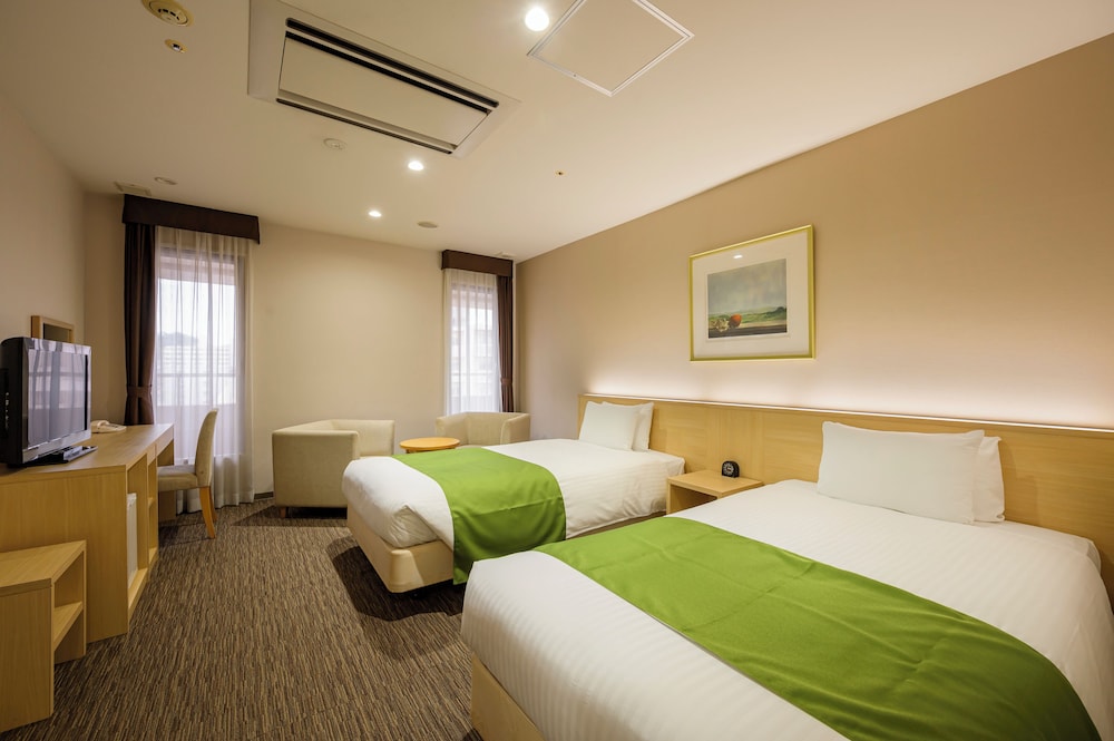 デラックス ツインルーム 禁煙 シティビュー 客室1 | ホテルザセブン熊本