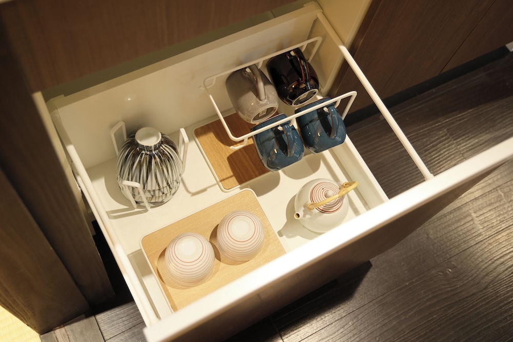 ベーシック ツインルーム 禁煙 簡易キッチン 専用キッチン1 | Ayanishiki 島原大門邸