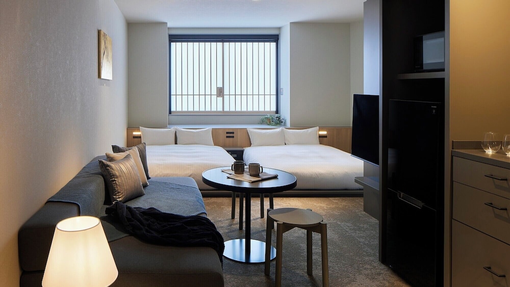 コンフォート ツインルーム 3 ベッドルーム 禁煙 簡易キッチン 客室2 | Minn 日本橋水天宮前