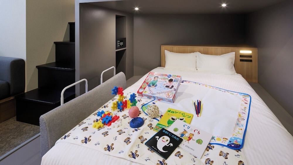 ファミリー ツインルーム 4 ベッドルーム 禁煙 簡易キッチン 客室2 | Minn 日本橋水天宮前