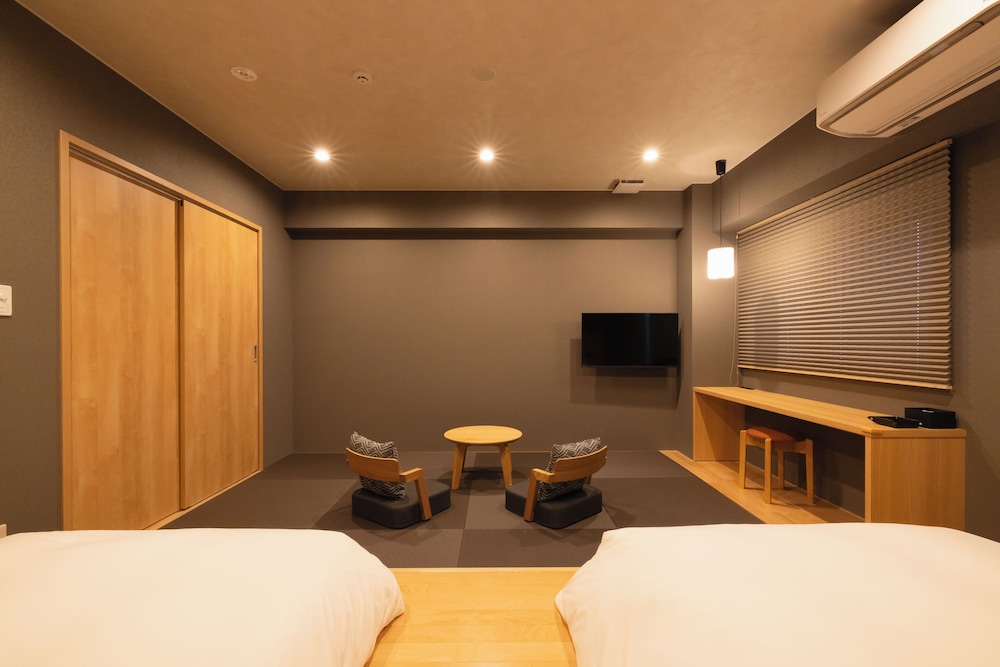 スタンダード ツインルーム 禁煙 シティビュー 客室3 | 奥州・平泉温泉旅館　ITSUMU