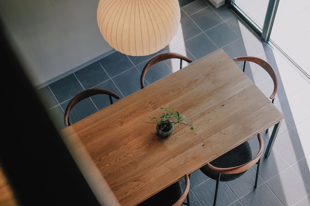 ラグジュアリー キャビン 禁煙 マウンテンビュー ダイニングルーム0 | 山座熊川