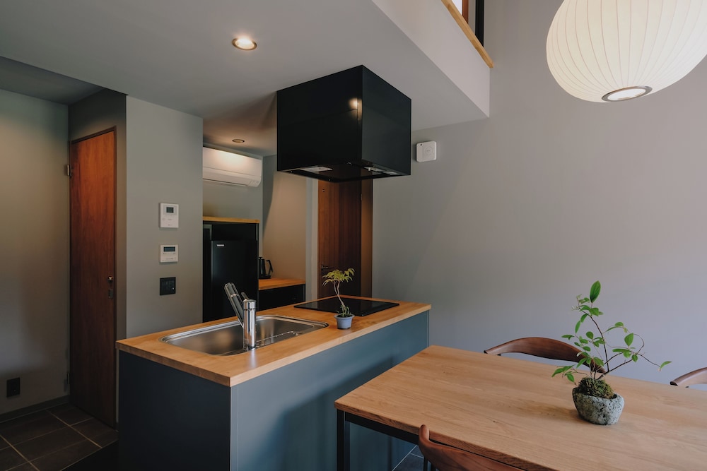 ラグジュアリー キャビン 禁煙 マウンテンビュー 専用キッチン0 | 山座熊川