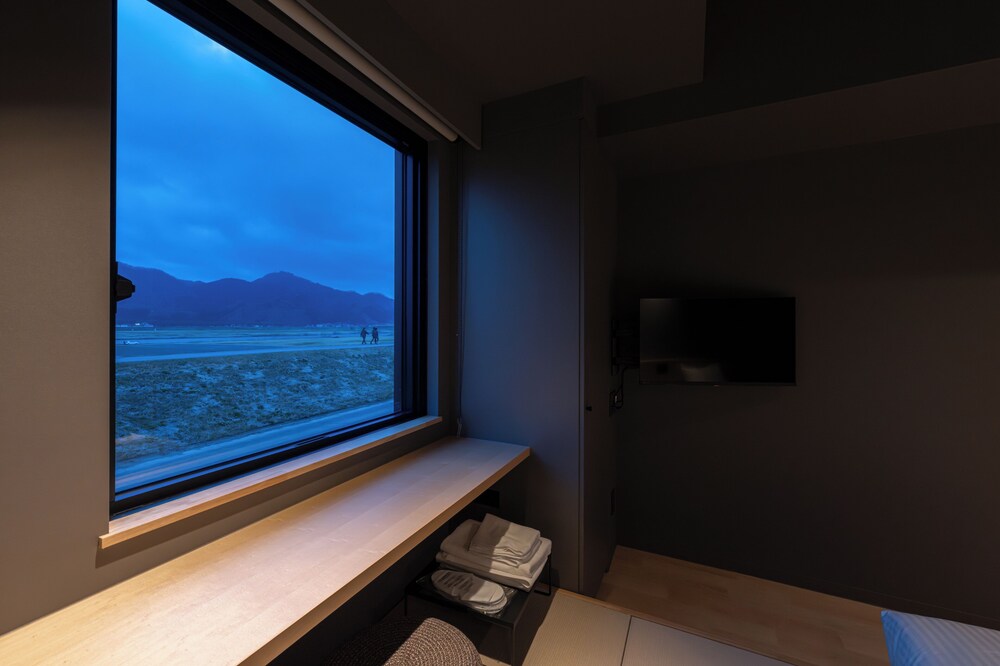 コンフォート ツインルーム リバービュー 部屋からの景観0 | お宿Onn大曲の花火