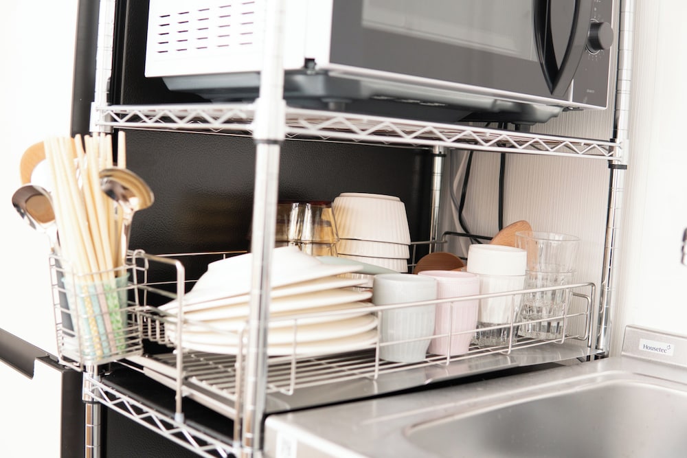 和風アパートメント シティビュー 専用キッチン16 | 东京民宿 御縁宿