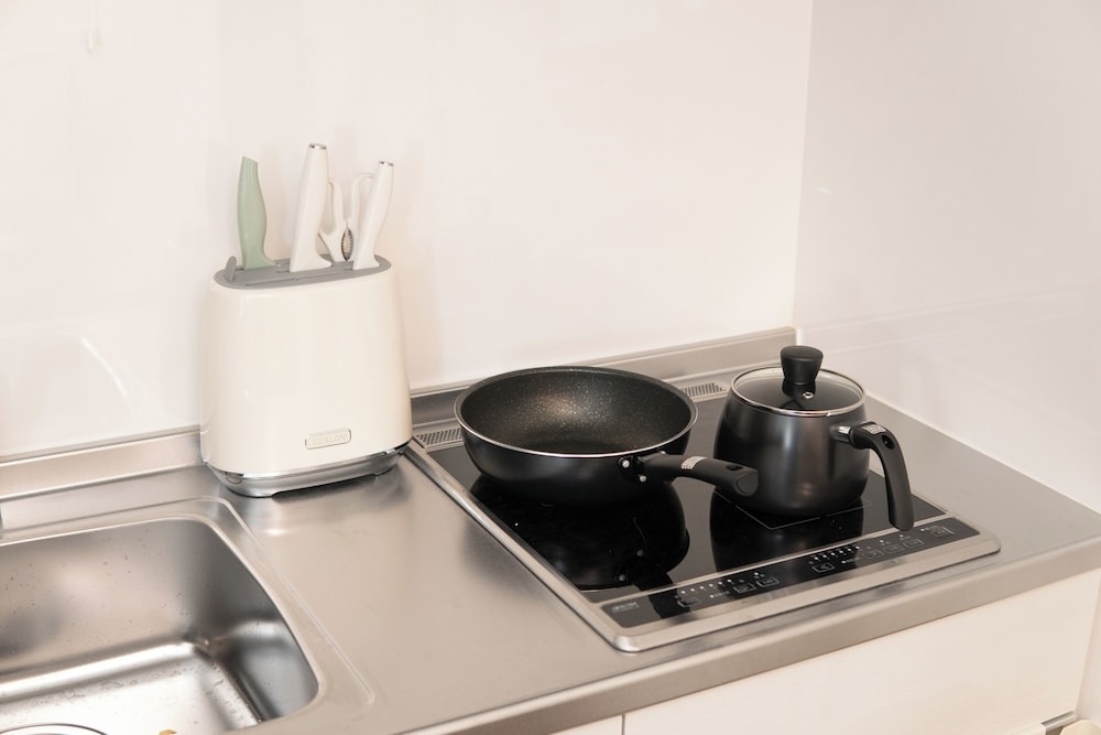 和風アパートメント シティビュー 専用キッチン15 | 东京民宿 御縁宿