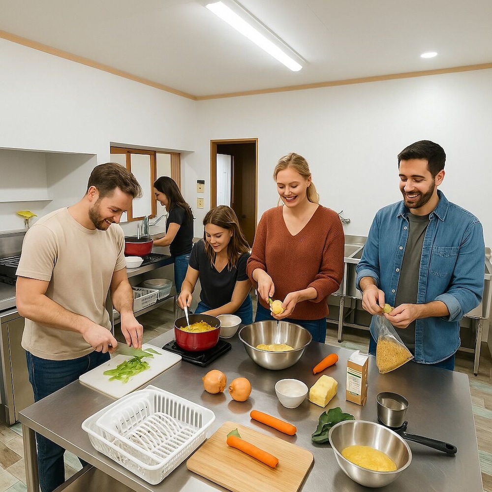 ベーシック トリプルルーム 専用キッチン8 | ゲストハウス＆シェアハウス カリマ安曇沓掛