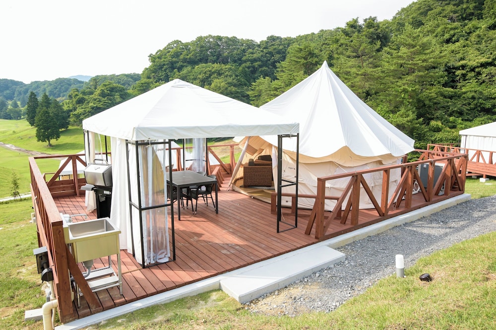 グランテントC(禁煙) 部屋からの景観0 | ハワイアンズグランピング マウナヴィレッジ