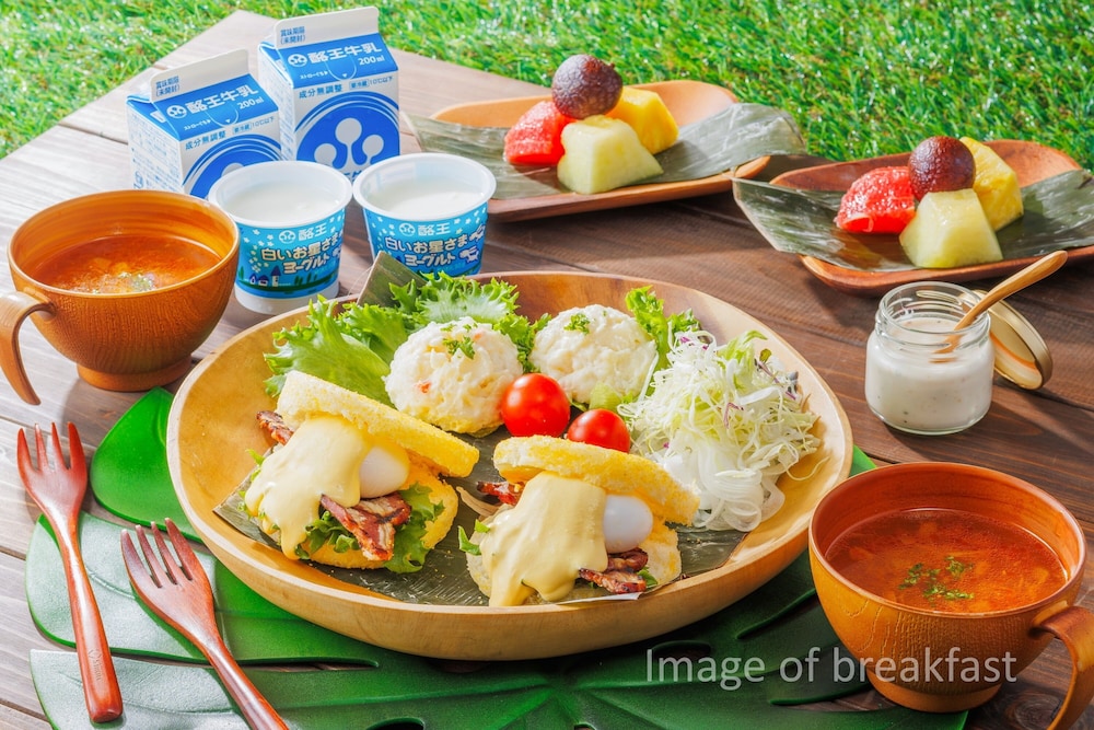 朝食1 | ハワイアンズグランピング マウナヴィレッジ 朝食1 | ハワイアンズグランピング マウナヴィレッジ