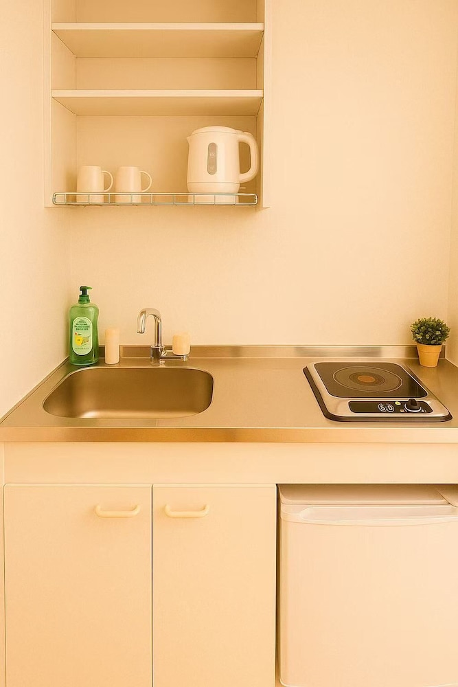 ツインルーム (401) 専用キッチン0 | 青麦宿泊　西早稲田