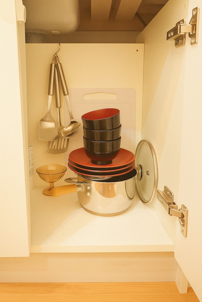 ツインルーム (401) 専用キッチン2 | 青麦宿泊　西早稲田