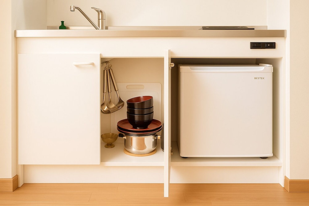 ツインルーム (401) 専用キッチン1 | 青麦宿泊　西早稲田