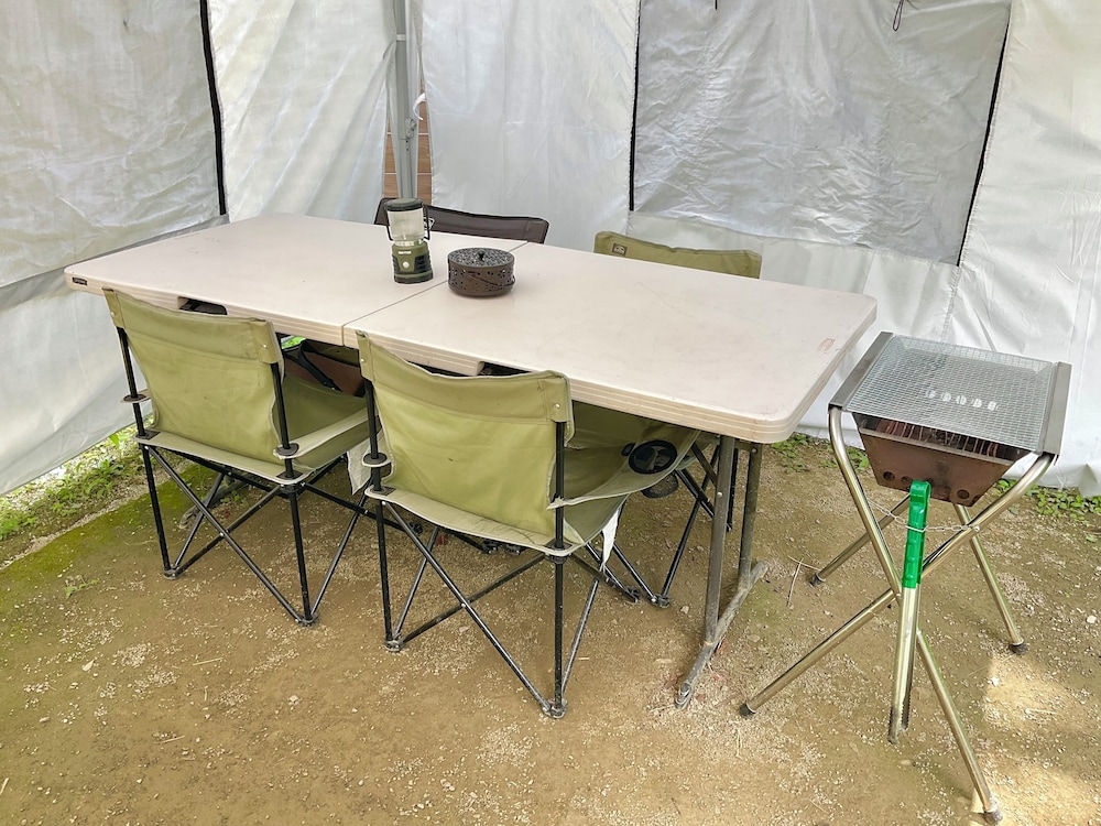 屋外ダイニングエリア1 | RetreatCamp まほろば