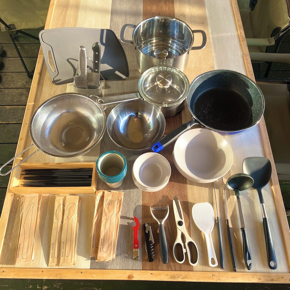 スタンダード ヴィラ 専用キッチン2 | RetreatCamp まほろば