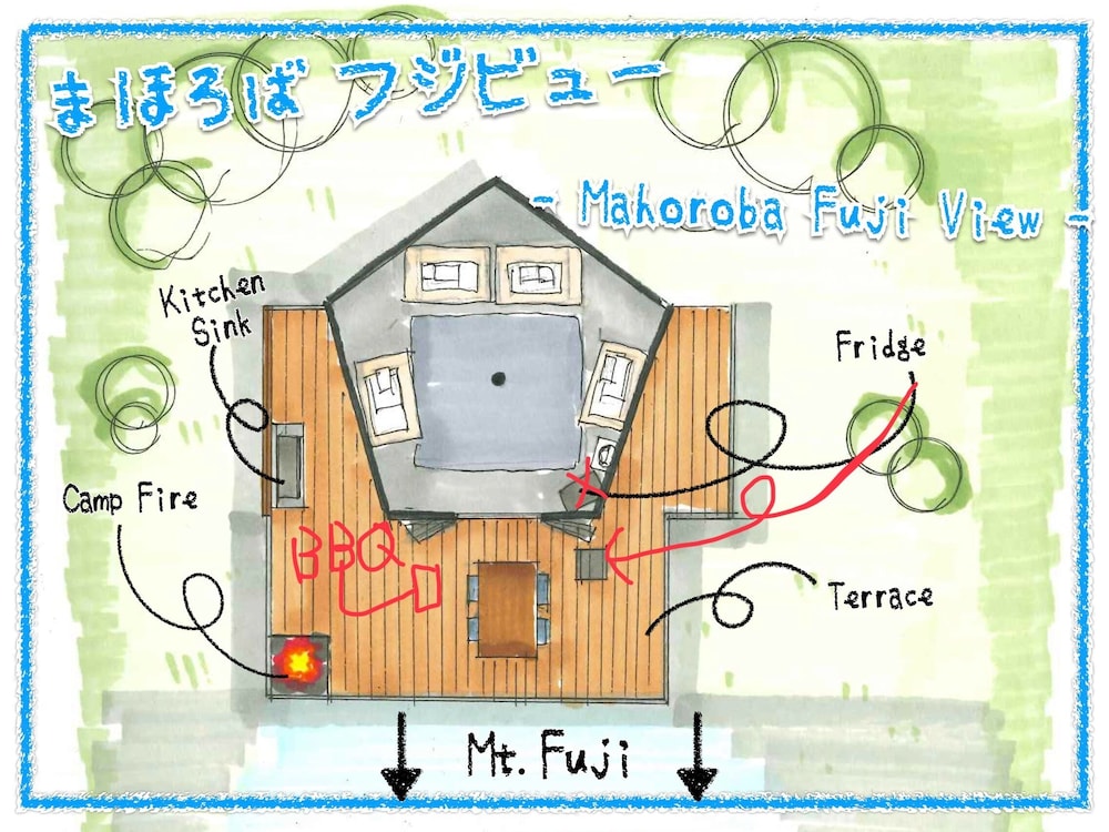 スタンダード テント 客室1 | RetreatCamp まほろば