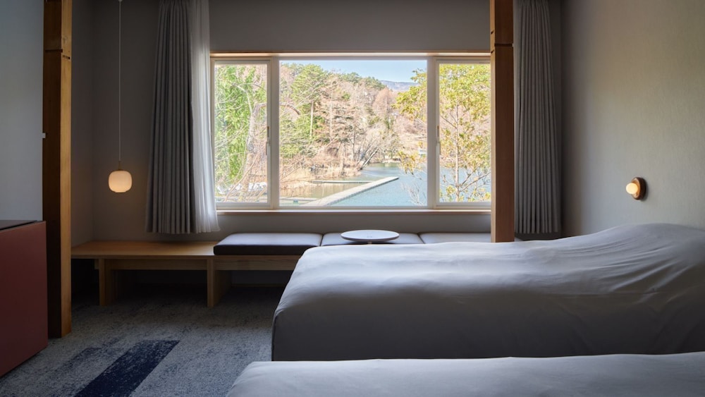 203 レイクフロントツイン [2F 31平米 バスビュー] 禁煙 客室2 | HOTEL MIYAM MATSUBARAKO