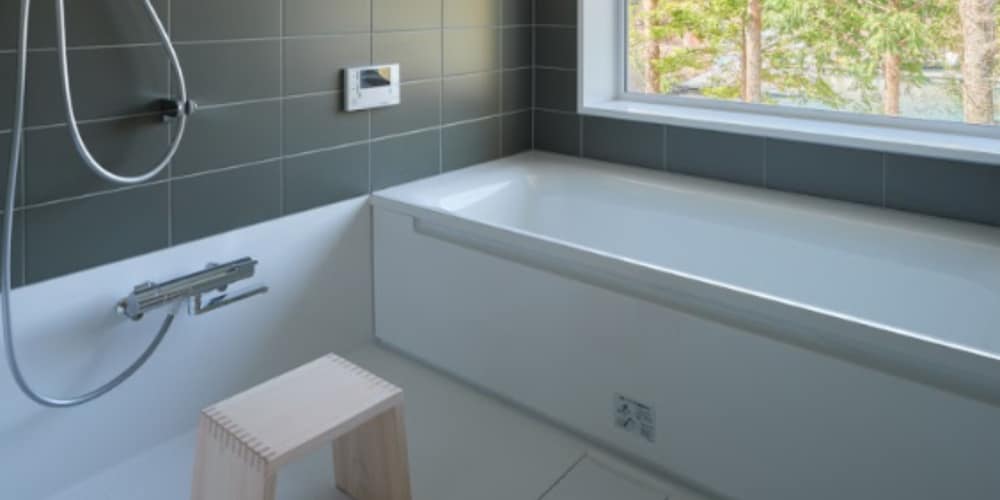 203 レイクフロントツイン [2F 31平米 バスビュー] 禁煙 バスルーム2 | HOTEL MIYAM MATSUBARAKO