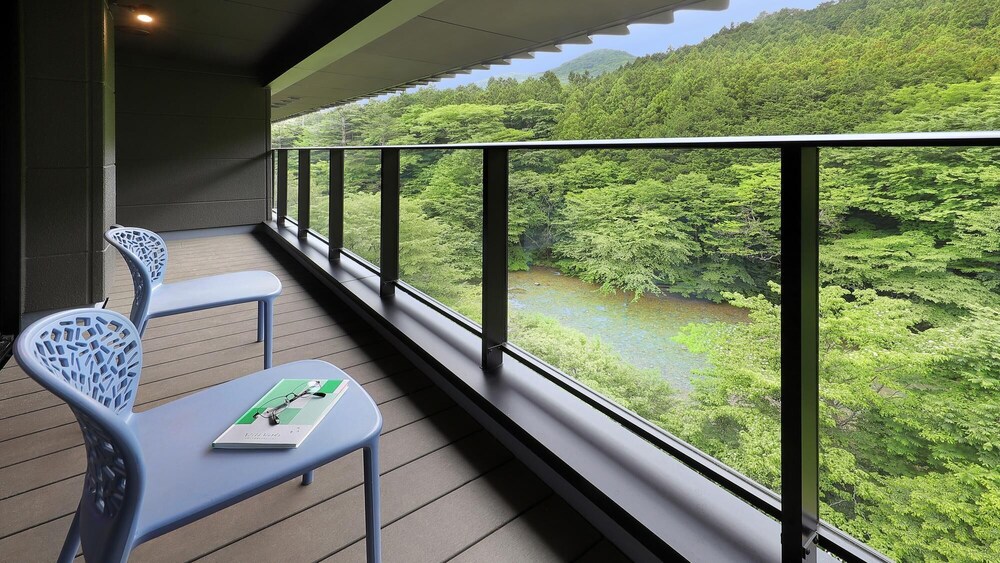 スタンダード ツインルーム 2 ベッドルーム 部屋からの景観0 | 叶KANOUYA四万温泉