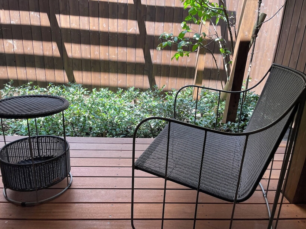 露天風呂付客室「響」禁煙 テラス / パティオ1 | 金乃竹 茶寮