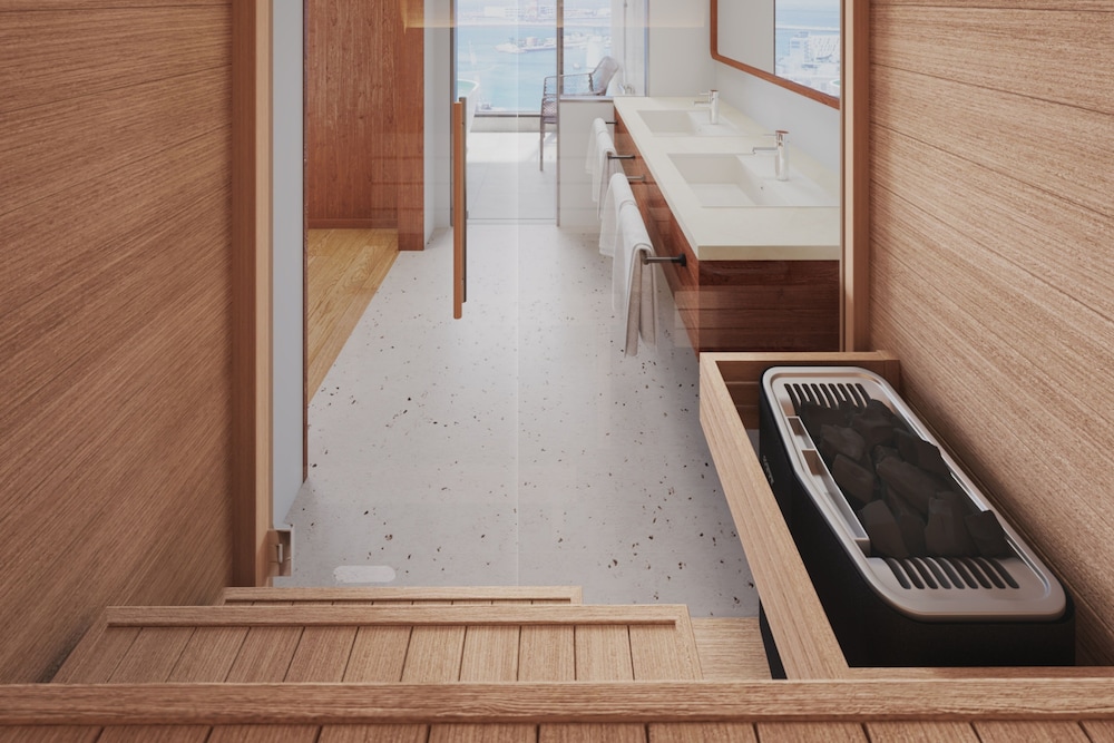 ジュニアスイート（最上階／サウナ／ビューバス／洗濯機） 客室2 | サウスゲートホテル沖縄