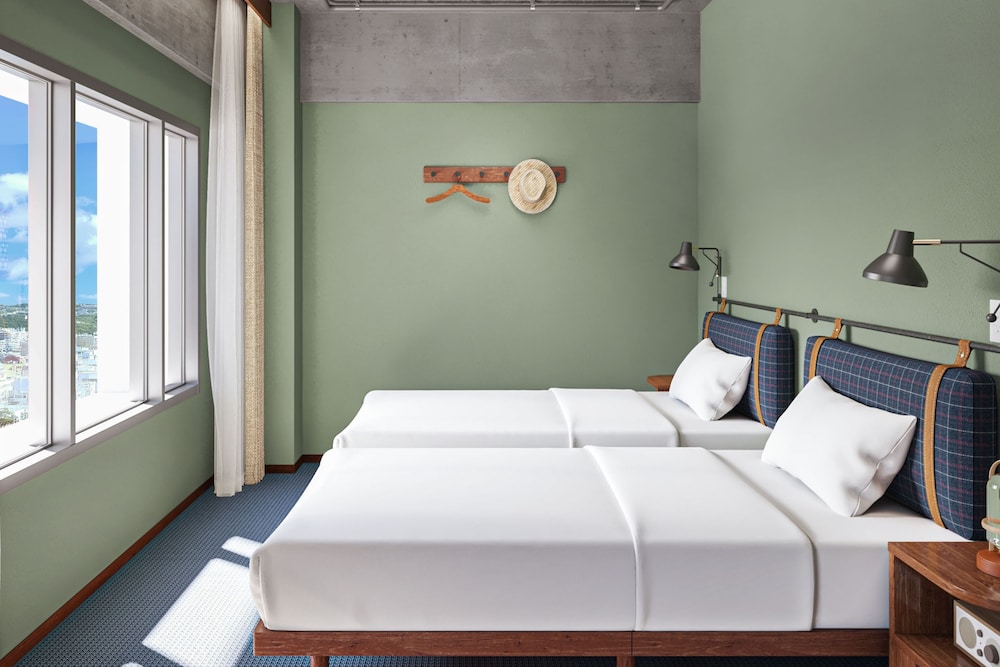 プレミアムコーナー ベイサイド 禁煙 (2ベッドルーム/洗濯機) 客室1 | サウスゲートホテル沖縄