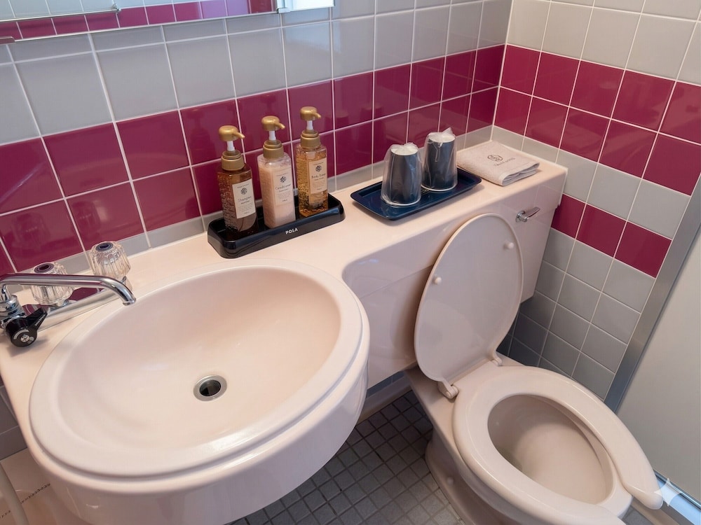 エコノミー ツインルーム 禁煙 マウンテンビュー バスルーム1 | リゾートイン・ブローニュ